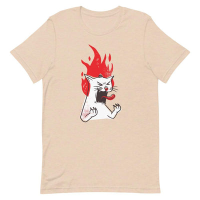 Furious Cat T-Shirt - Silicon Craftees