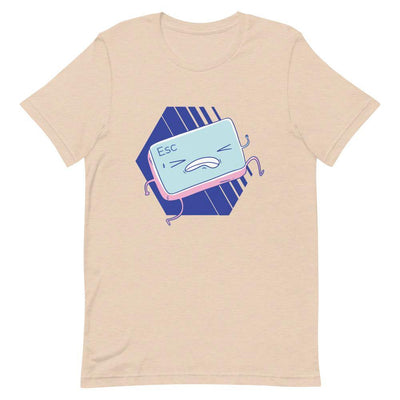 Escape Button Running T-Shirt - Silicon Craftees