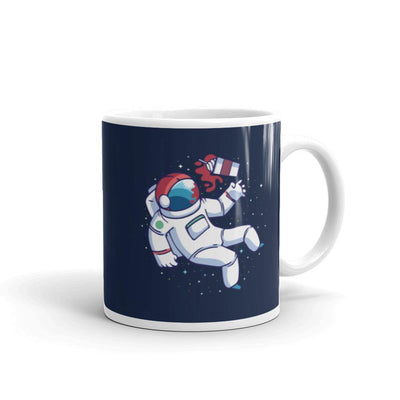 Astronaut Trying Frappuccino Classic Mug - Silicon Craftees