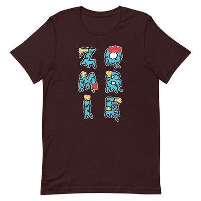 Dripping Zombie Lettering T-Shirt - Silicon Craftees