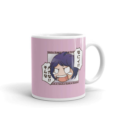 Angry Baka Anime Girl  Classic Mug - Silicon Craftees