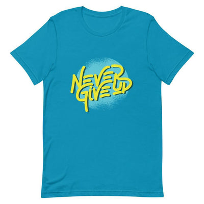 Never Give Up And You'll Be Rewarded T-Shirt - Silicon Craftees