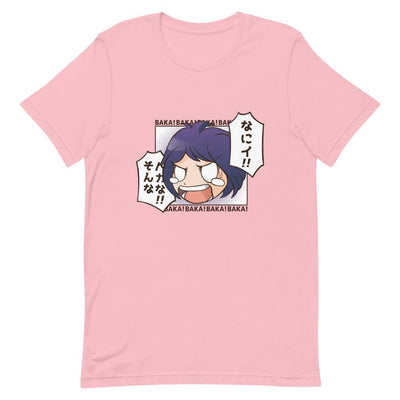 Angry Baka Anime Girl T-Shirt - Silicon Craftees