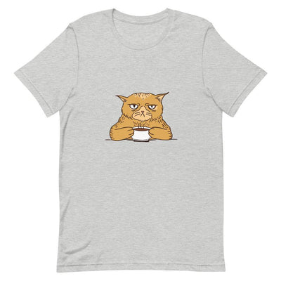 Grumpy Cat Needs Coffee T-Shirt - Silicon Craftees