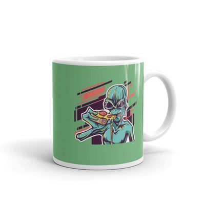 Alien Pizza Cravings Classic Mug - Silicon Craftees