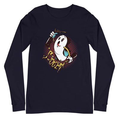 Drunk Boozin Ghost Longsleeve - Silicon Craftees