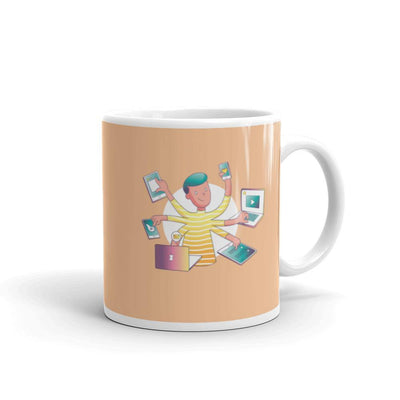 Digital Multitasking Pro Classic Mug - Silicon Craftees