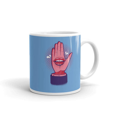 Talk To The Hand Classic Mug - Silicon Craftees