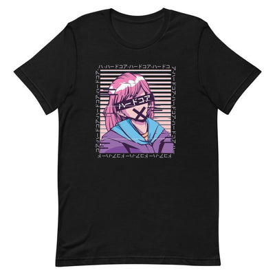 Anime Glitch Girl T-Shirt - Silicon Craftees