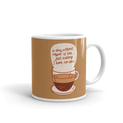 I Can't Survive A Day Without Coffee Classic Mug - Silicon Craftees