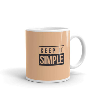 Keep It Simple Quote Classic Mug - Silicon Craftees