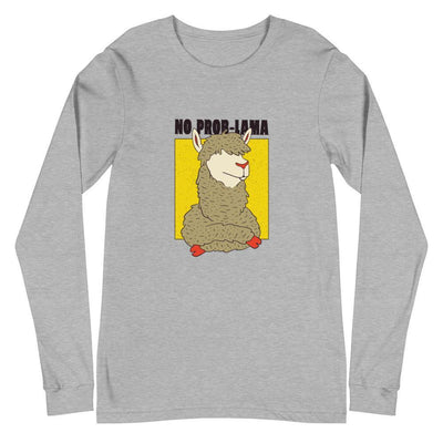 No Prob Lama Longsleeve - Silicon Craftees