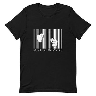 Slave To The System Barcode T-Shirt - Silicon Craftees