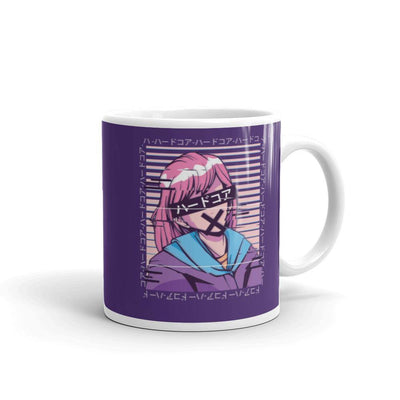 Anime Glitch Girl Classic Mug - Silicon Craftees