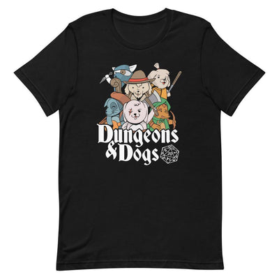 Dungeons And Dogs Parody T-Shirt - Silicon Craftees