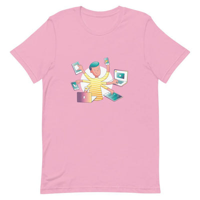 Digital Multitasking Pro T-Shirt - Silicon Craftees