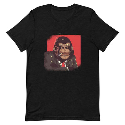 Gorilla Boss In Suit T-Shirt - Silicon Craftees